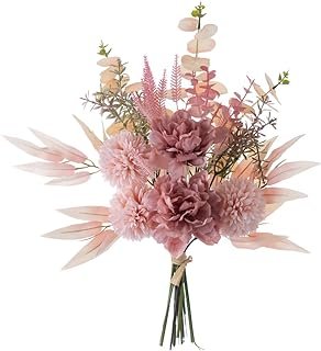 KIRIFLY Artificial Fake Flowers Plants Silk Flower Arrangements Wedding ...