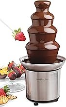 Nostalgia 4 Tier Electric Chocolate Fondue Fountain Machine for Parties ...