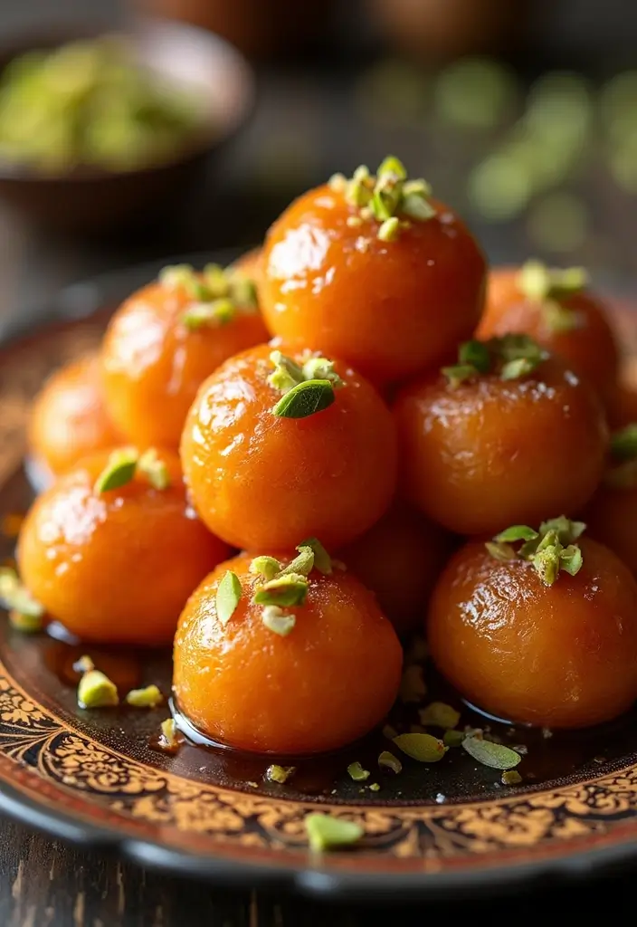 25 Authentic Indian Wedding Food to Spice Up Your Celebration - 10. Gulab Jamun: Sweet Indulgence
