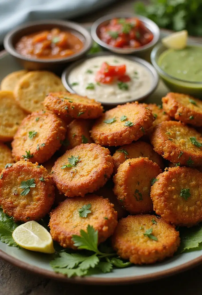 25 Authentic Indian Wedding Food to Spice Up Your Celebration - 7. Aloo Tikki: Spicy Potato Patties
