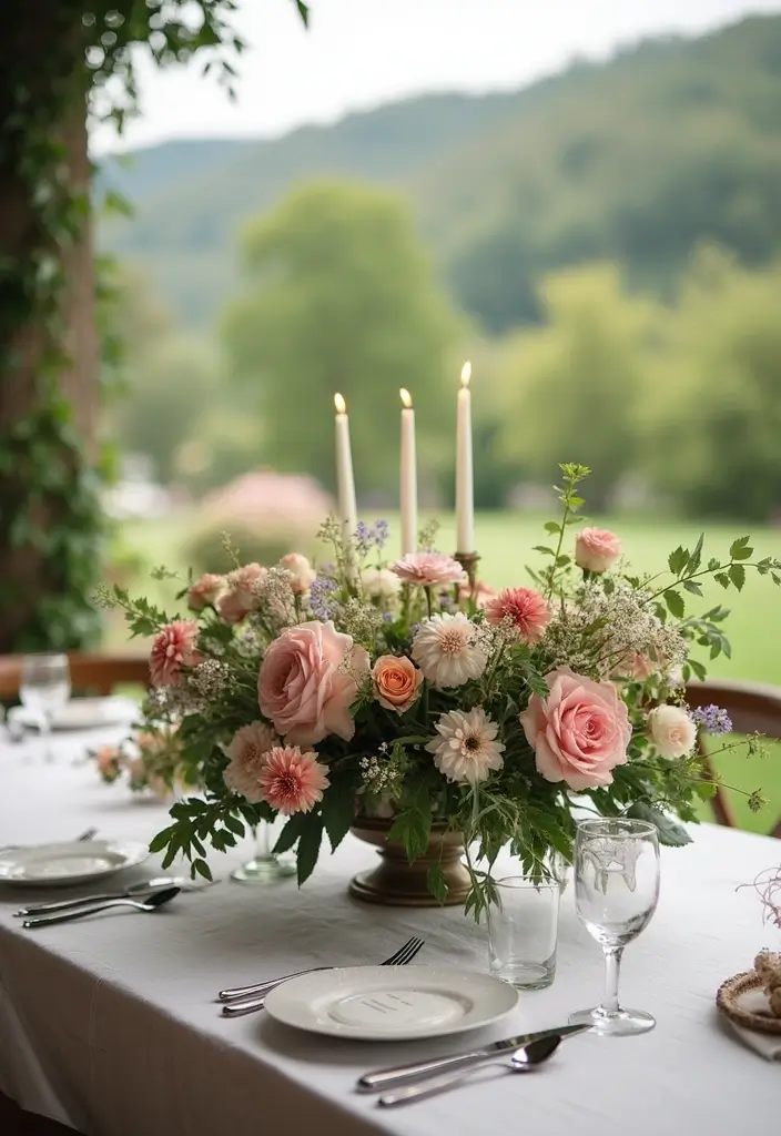 25 Beautiful Chinese Wedding Photos and Traditions to Inspire - 18. Incorporating Nature: Floral and Natural Elements