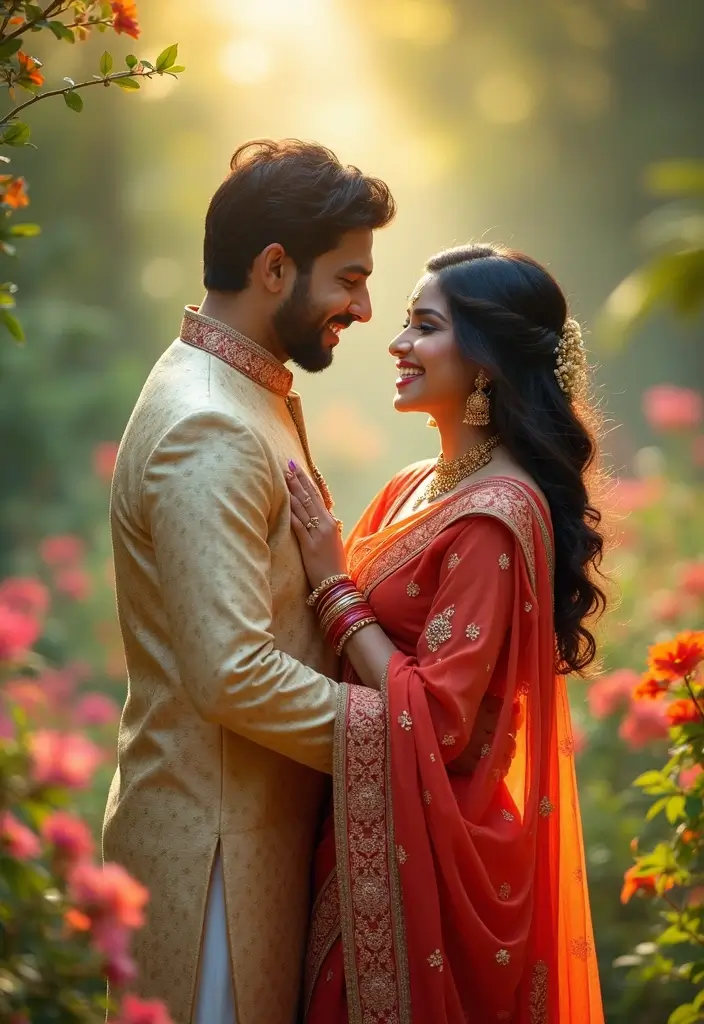 25 Beautiful Chinese Wedding Photos and Traditions to Inspire - 20. The Splendor of Couple Portraits