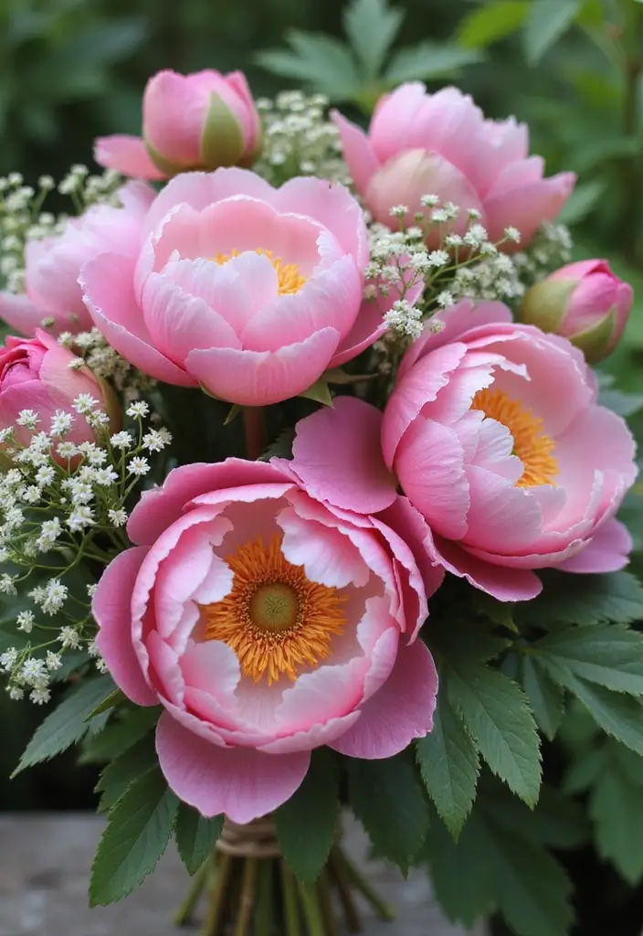 25 Beautiful Chinese Wedding Photos and Traditions to Inspire - 5. Wedding Bouquets with Cultural Significance