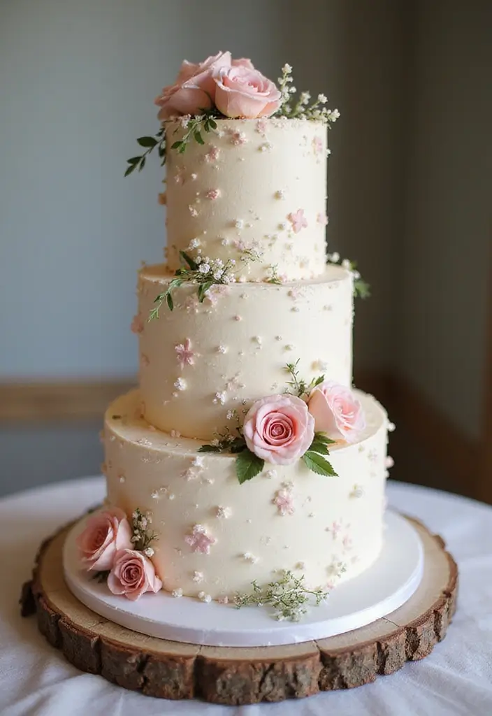 25 Beautiful Vintage-Inspired 40th Wedding Anniversary Cake Designs - 17. Storybook Cake