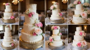 25 Beautiful Vintage-Inspired 40th Wedding Anniversary Cake Designs