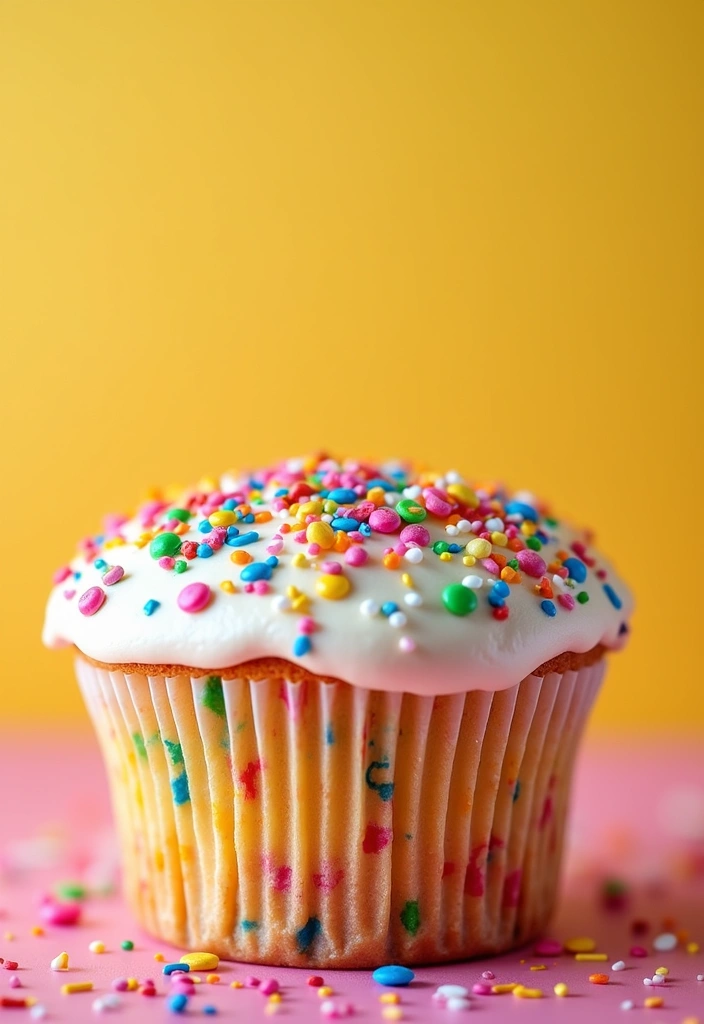 25 Delicious 1st Wedding Anniversary Cake Recipes to Try - 10. Funfetti Surprise Cake