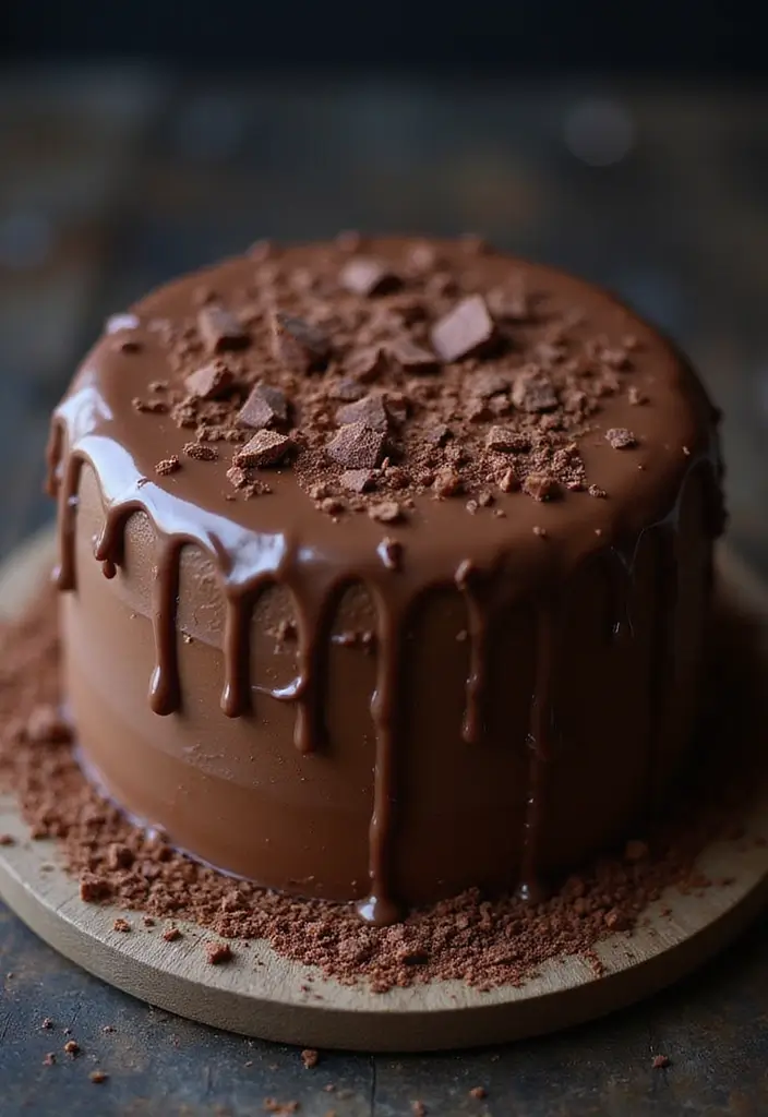 25 Delicious 1st Wedding Anniversary Cake Recipes to Try - 2. Chocolate Ganache Heaven