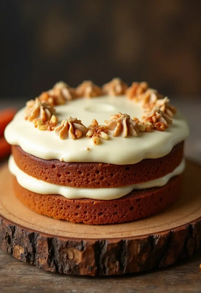 25 Delicious 1st Wedding Anniversary Cake Recipes to Try - 3. Carrot Cake with Cream Cheese Frosting