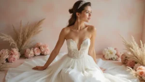 25 Stunning Strapless Wedding Dress Hairstyles to Complement Your Look