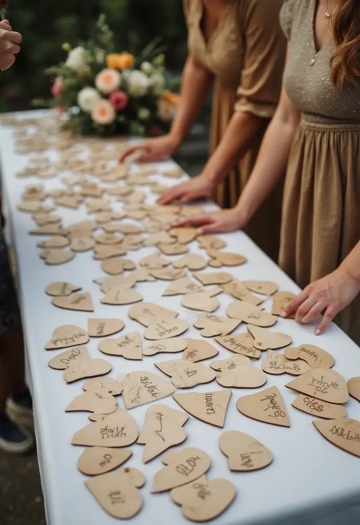 26 Beautiful City Hall Wedding Photos for Intimate Ceremonies - 13. Creative Guestbook Ideas