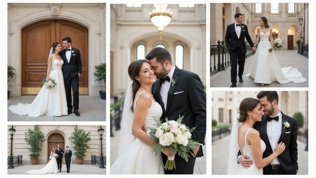 26 Beautiful City Hall Wedding Photos for Intimate Ceremonies