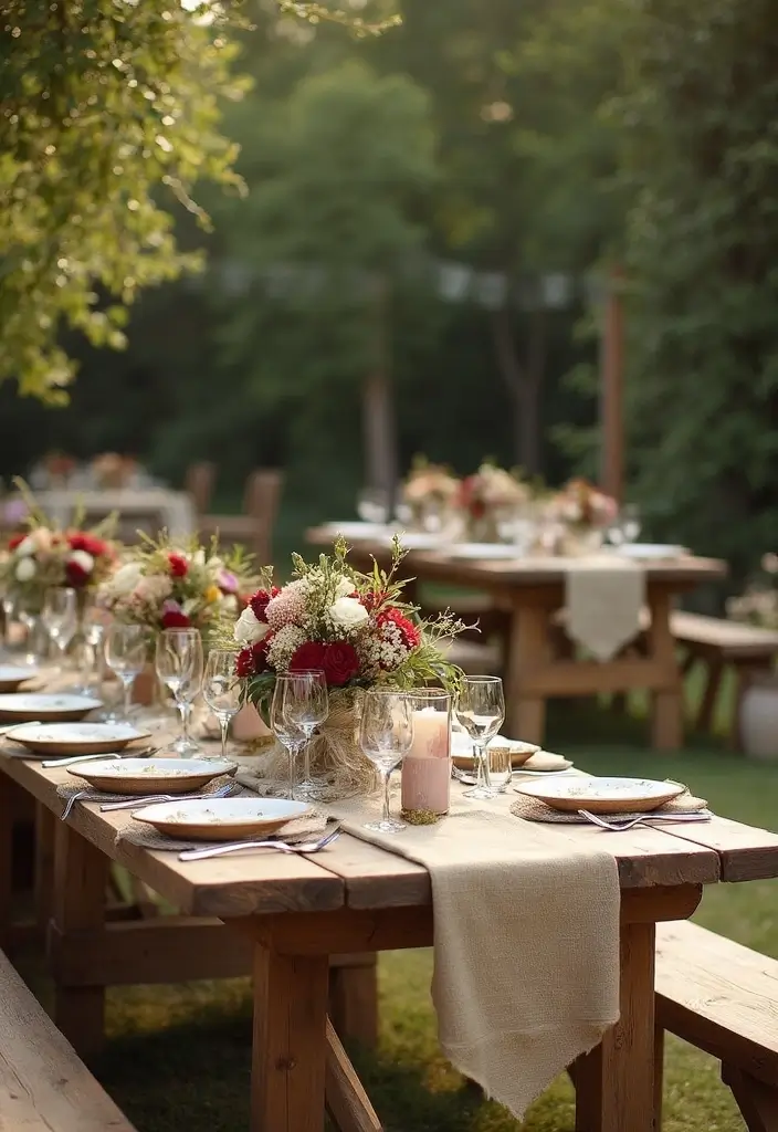 26 Bold Cabernet Wedding Colors for a Luxurious Touch - 22. Cabernet and earthy beige