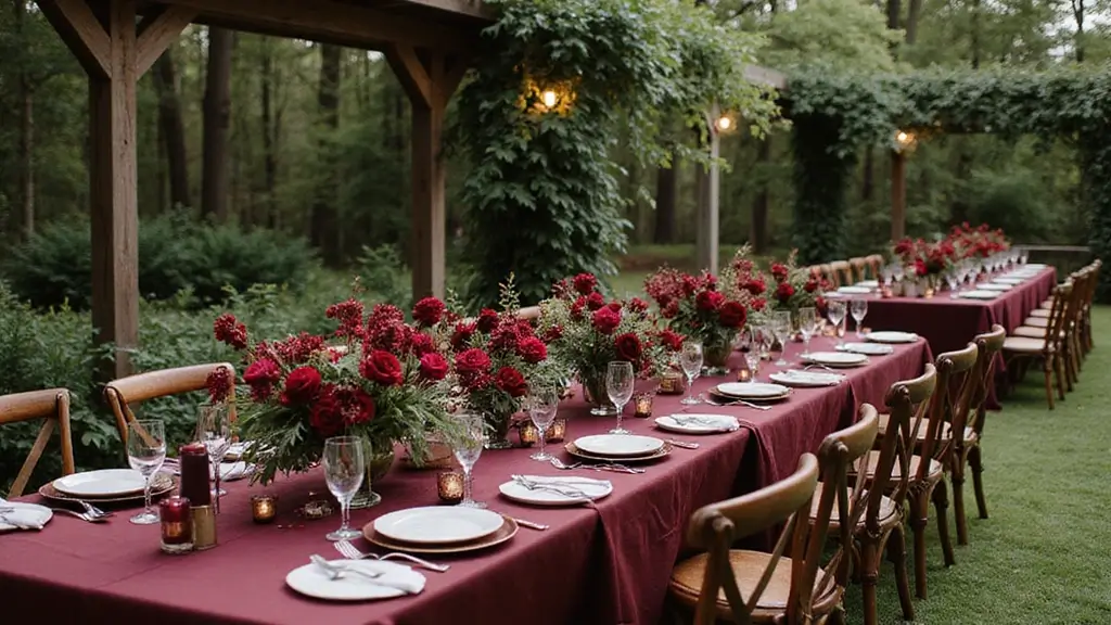 26 Bold Cabernet Wedding Colors for a Luxurious Touch