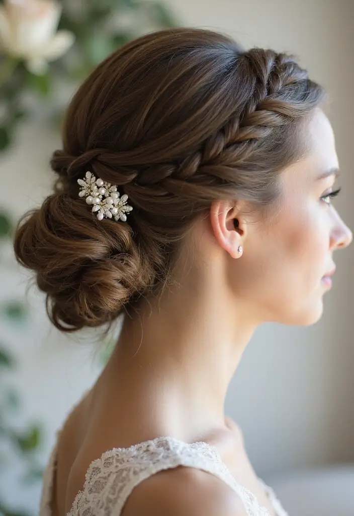 26 Classic Bun Hairstyles for Wedding Days That Last - 13. Sculptural Bun