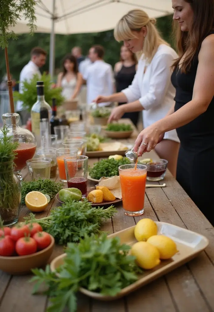 26 Creative Bar Menu Wedding Ideas to Impress Your Guests - 1. Signature Cocktail Station