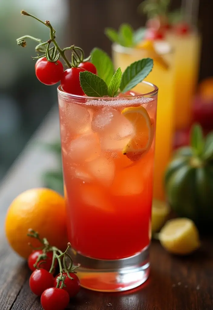 26 Creative Bar Menu Wedding Ideas to Impress Your Guests - 26. Seasonal Cocktail of the Month