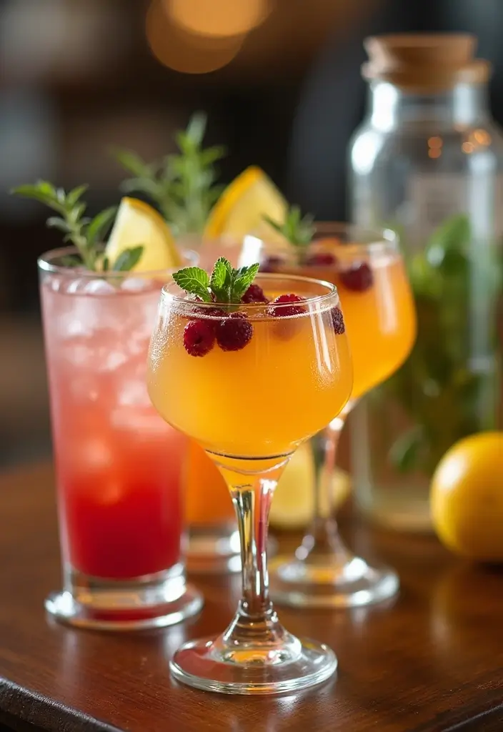 26 Creative Bar Menu Wedding Ideas to Impress Your Guests - 4. Signature Mocktails
