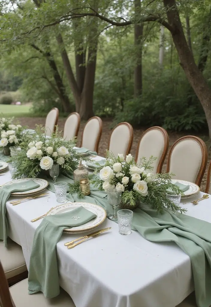 26 Elegant 2025 Wedding Colors for a Stylish Celebration - 1. Soft Sage Green