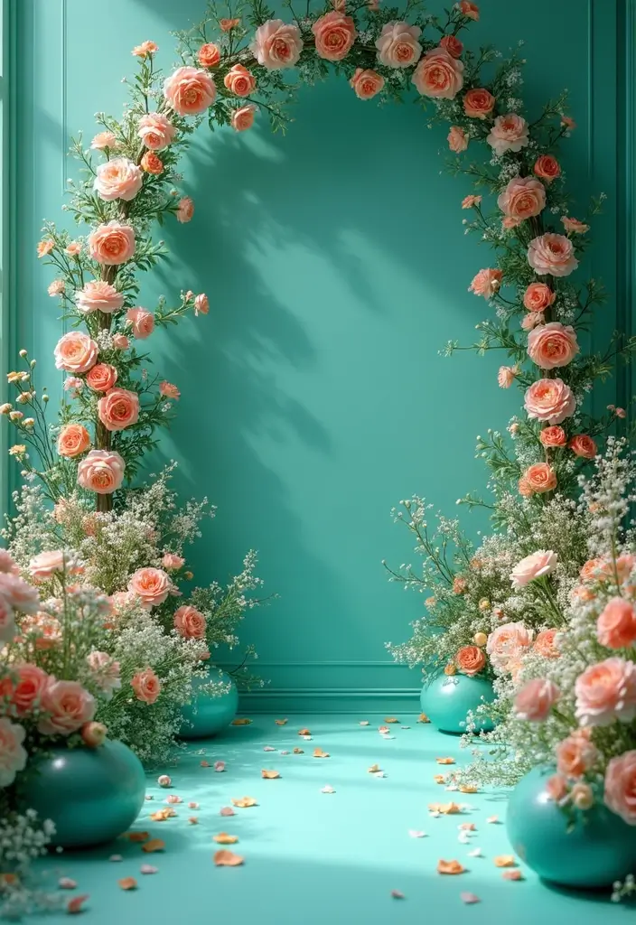 26 Elegant 2025 Wedding Colors for a Stylish Celebration - 15. Teal