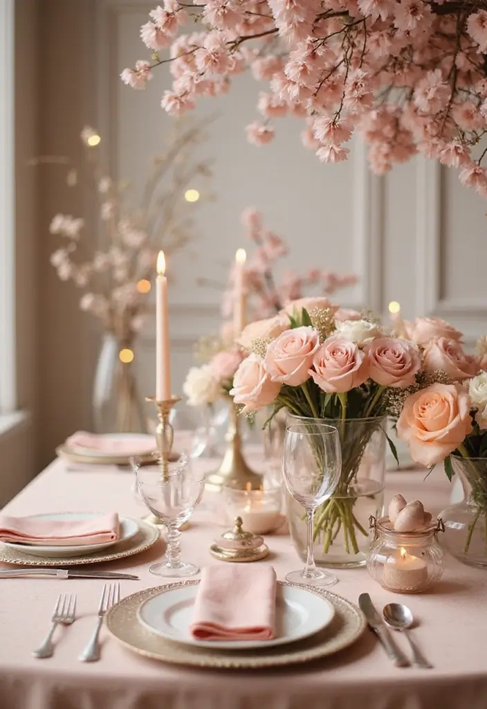 26 Elegant 2025 Wedding Colors for a Stylish Celebration - 17. Champagne Pink