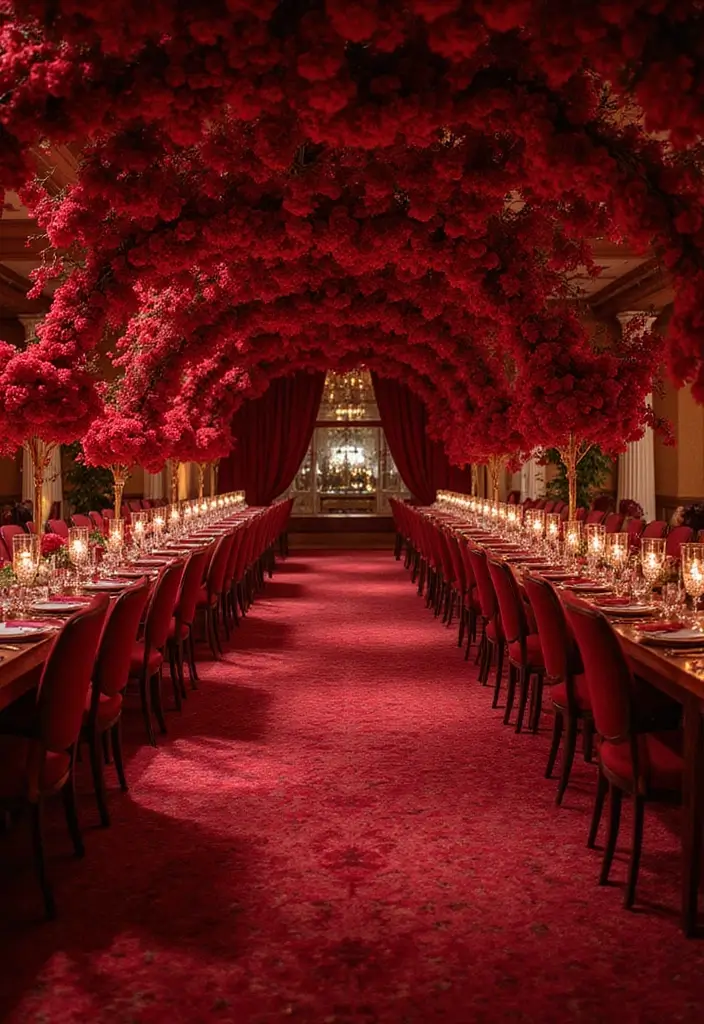 26 Elegant 2025 Wedding Colors for a Stylish Celebration - 19. Ruby Red