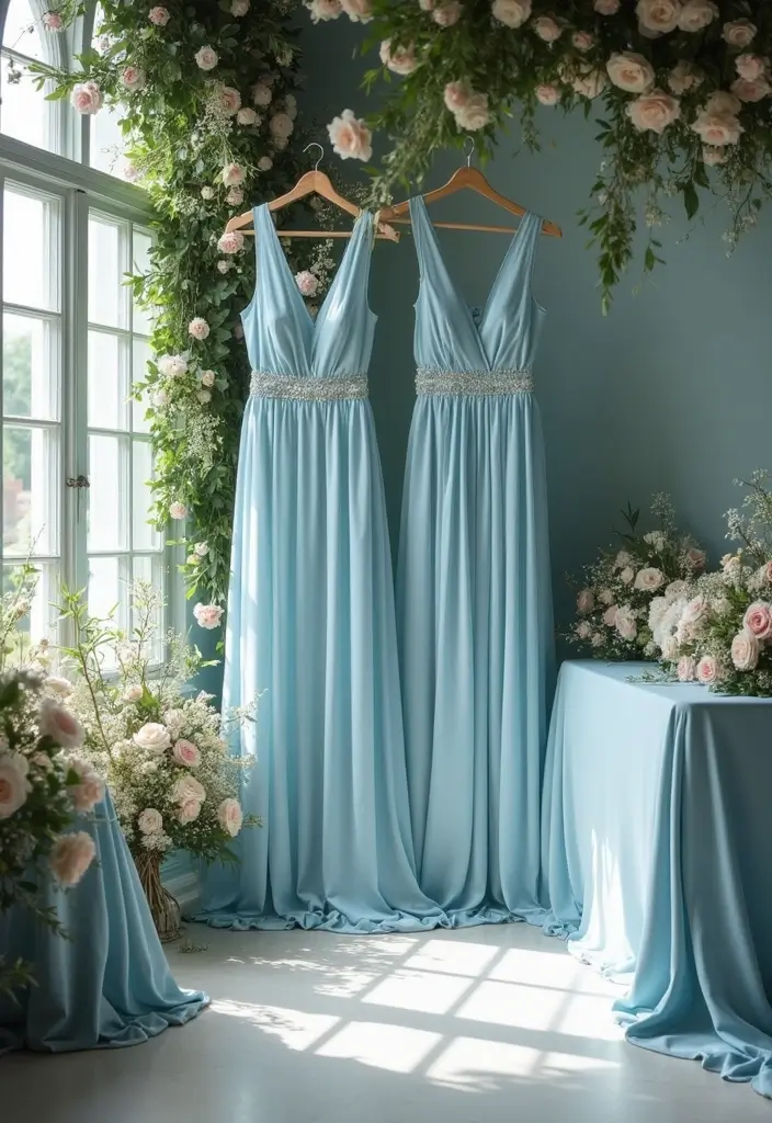 26 Elegant 2025 Wedding Colors for a Stylish Celebration - 2. Dusty Blue