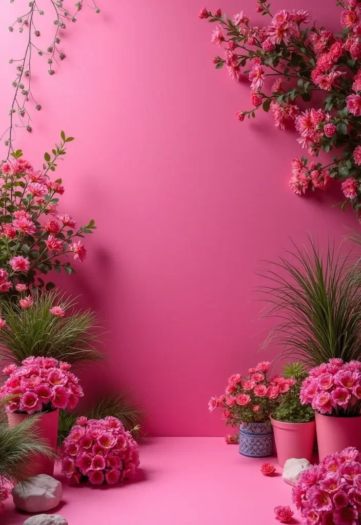 26 Elegant 2025 Wedding Colors for a Stylish Celebration - 22. Bright Fuchsia