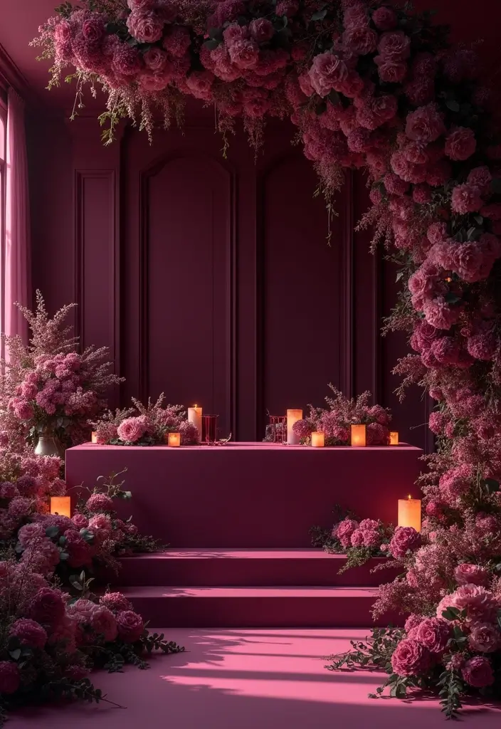 26 Elegant 2025 Wedding Colors for a Stylish Celebration - 26. Deep Plum