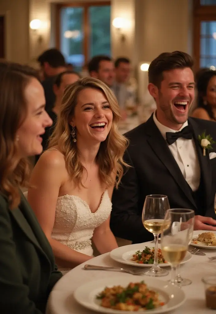 26 Heartfelt Candid Wedding Photos That Tell Your Story - 2. Laughter with Loved Ones