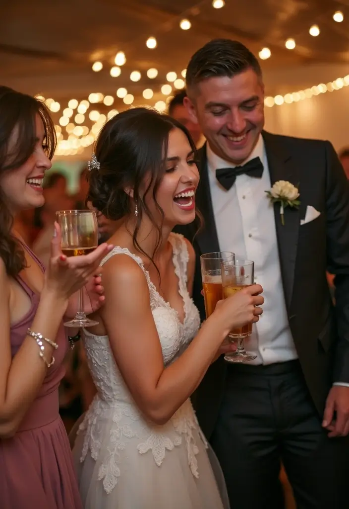 26 Heartfelt Candid Wedding Photos That Tell Your Story - 4. Playful Moments