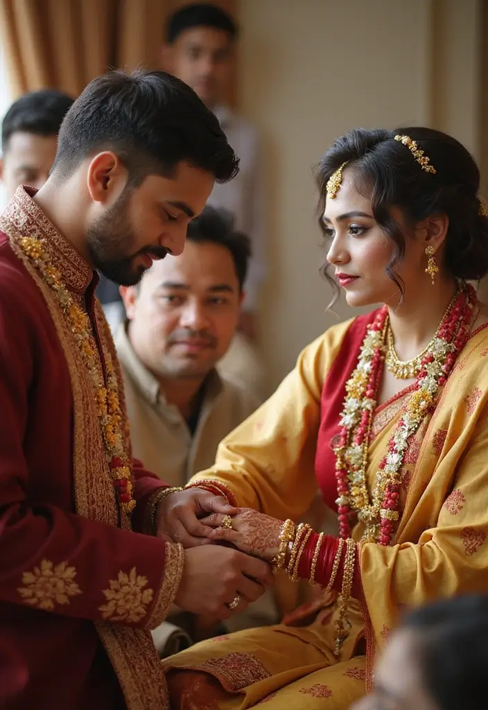 26 Heartfelt Candid Wedding Photos That Tell Your Story - 8. Cultural Traditions