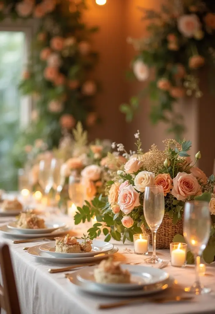26 Sophisticated Champagne Wedding Colors for Timeless Elegance - 24. Honey and Champagne