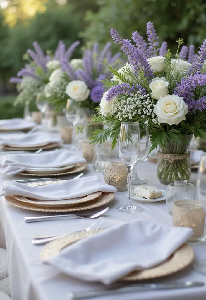 27 Charming Boho Wedding Colors to Create a Relaxed Atmosphere - 16. Lavender