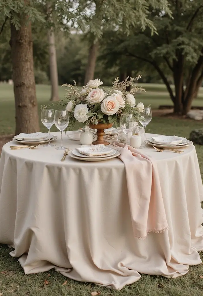 27 Charming Boho Wedding Colors to Create a Relaxed Atmosphere - 19. Natural Beige