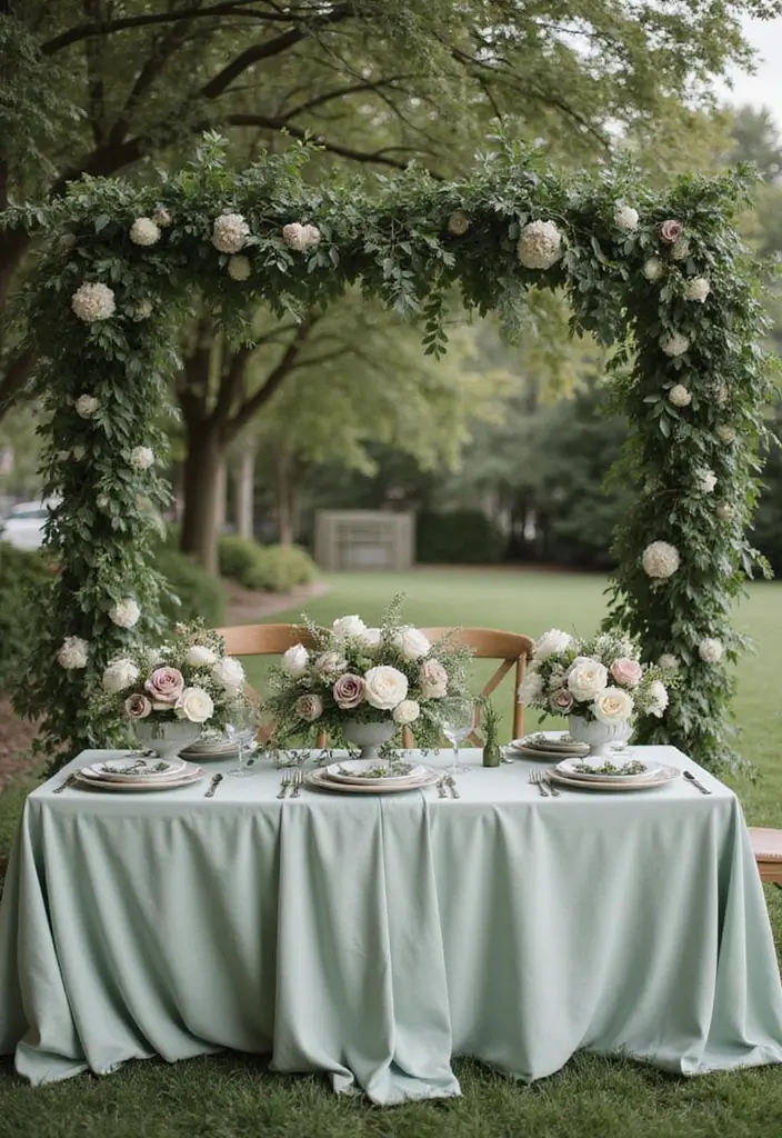 27 Charming Boho Wedding Colors to Create a Relaxed Atmosphere - 2. Sage Green