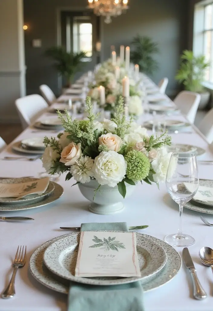 27 Charming Boho Wedding Colors to Create a Relaxed Atmosphere - 20. Silver Sage