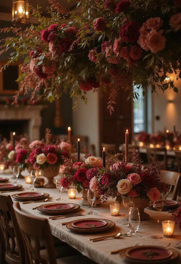 27 Charming Boho Wedding Colors to Create a Relaxed Atmosphere - 23. Mulberry