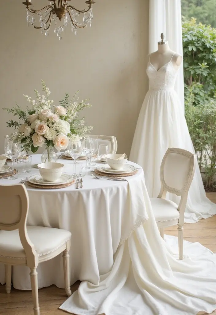 27 Charming Boho Wedding Colors to Create a Relaxed Atmosphere - 5. Soft Ivory