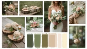 27 Charming Rustic Wedding Colors to Create a Natural Ambiance