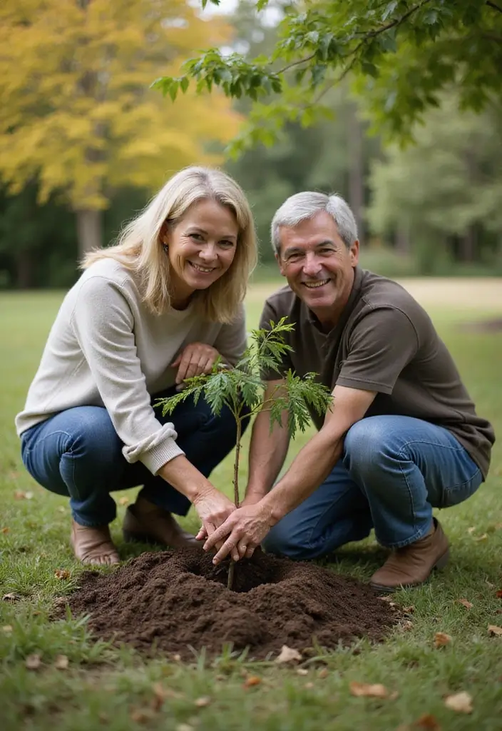 27 Classic 40th Wedding Anniversary Traditions to Celebrate Love - 10. Plant a Tree Together