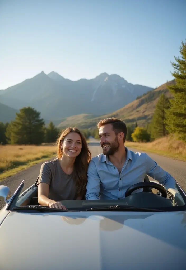 27 Classic 40th Wedding Anniversary Traditions to Celebrate Love - 18. Take a Scenic Drive