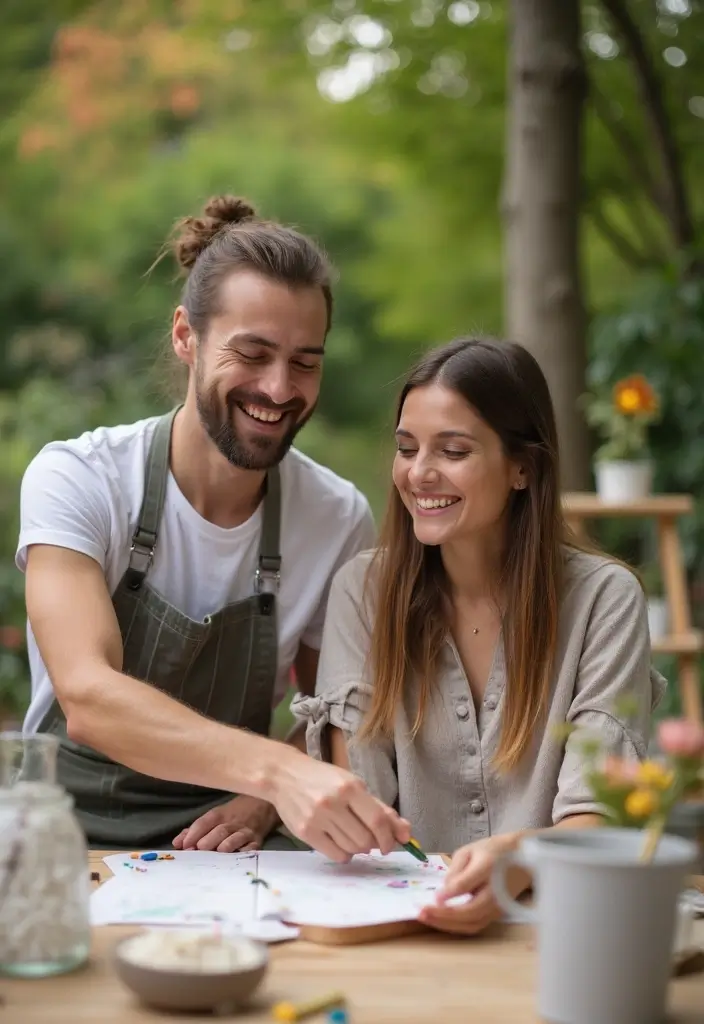 27 Classic 40th Wedding Anniversary Traditions to Celebrate Love - 24. Take a Crafting Class