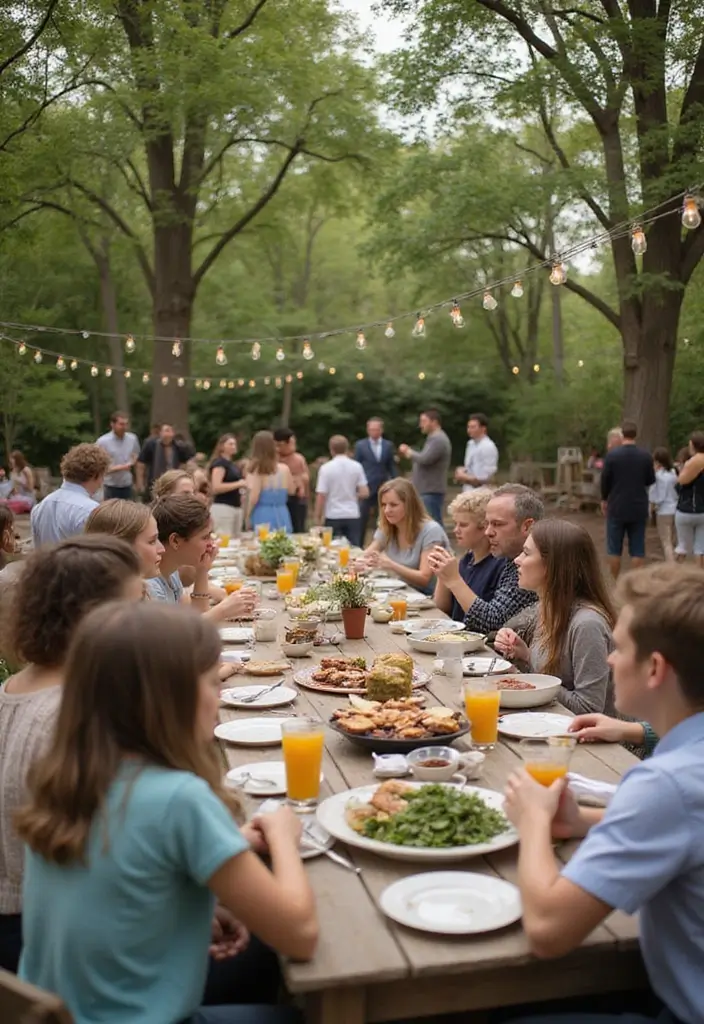 27 Classic 40th Wedding Anniversary Traditions to Celebrate Love - 8. Celebrate with a Family Gathering