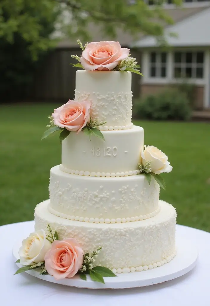 27 Classic 40th Wedding Anniversary Traditions to Celebrate Love - 9. Personalize Your Anniversary Cake