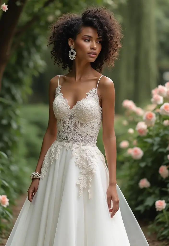 27 Flawless Curly Hairstyles for Wedding Elegance and Charm - 14. Curly Mohawk