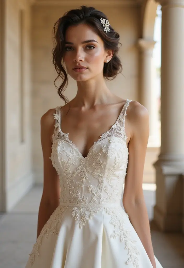 27 Flawless Curly Hairstyles for Wedding Elegance and Charm - 5. Elegant Curly Updo