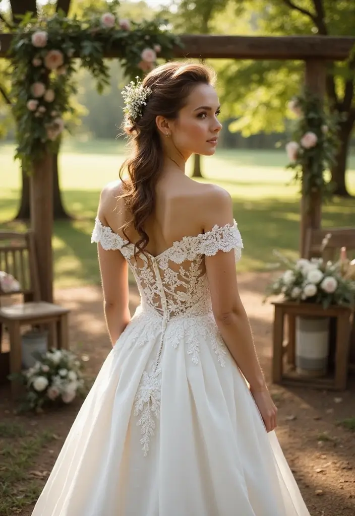 27 Flawless Curly Hairstyles for Wedding Elegance and Charm - 8. Curly Fishtail Braid