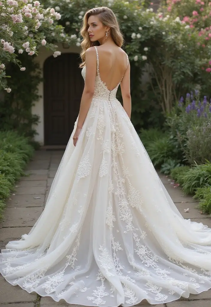 27 Inspiring Wedding Dress Ideas for Every Bride’s Style - 24. Inspirational Symbols