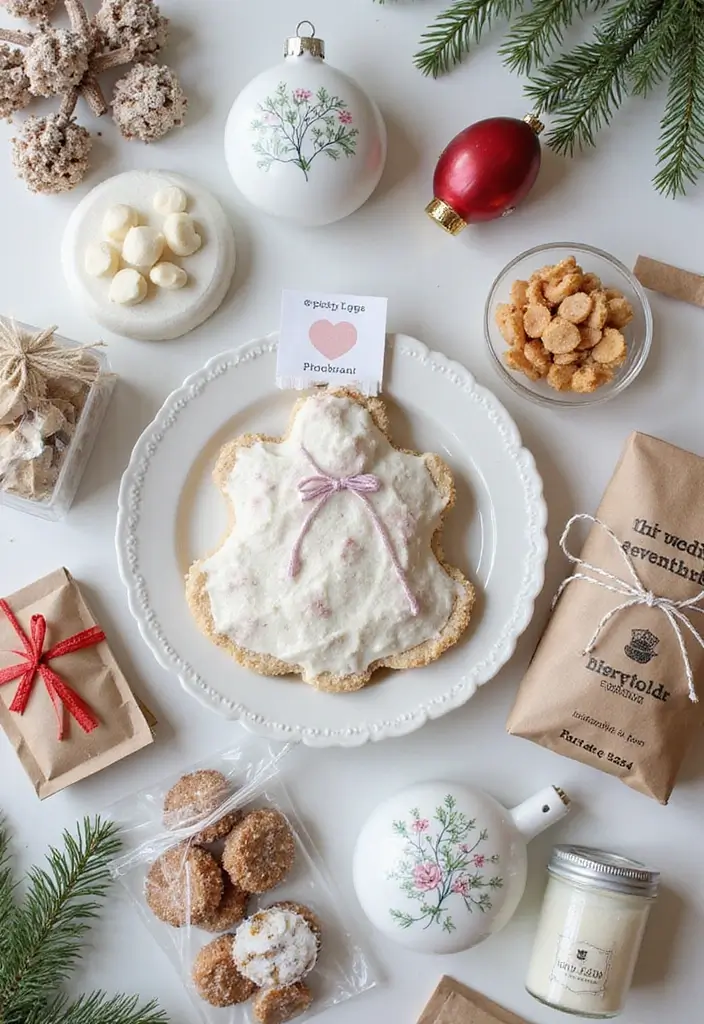 27 Magical Christmas Wedding Inspiration for a Festive Celebration - 7. Delightful Winter Wedding Favors