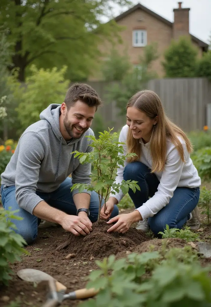 27 Memorable 10th Wedding Anniversary Celebration Ideas - 16. Plant a Tree Together